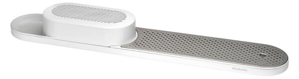 Комплект за мивка Brabantia SinkStyle 1008499, 2 части, Минерализирано покритие, Устойчив на корозия, Бял