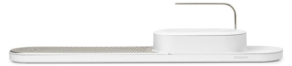 Комплект за мивка Brabantia SinkStyle 1008499, 2 части, Минерализирано покритие, Устойчив на корозия, Бял