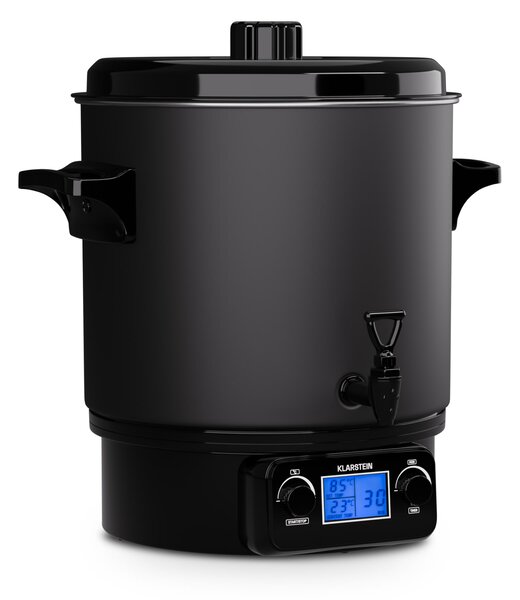 Klarstein Biggie Digital автоматичен диспенсър за напитки, електрически, 27 л, 2000 W, неръждаема стомана