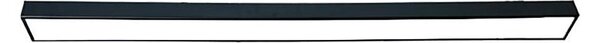LED Плафониера LED/32W/230V 4000K 120x7 см черен