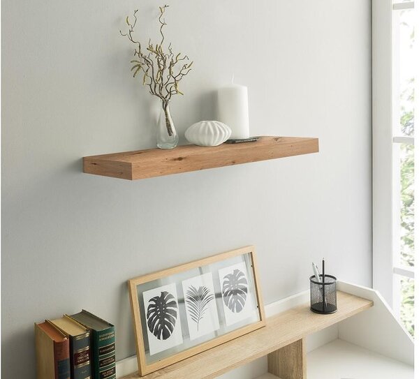 Стенна полица Shelvy 60 - 23.5 x 3.7 x 60 cm, различни цветове