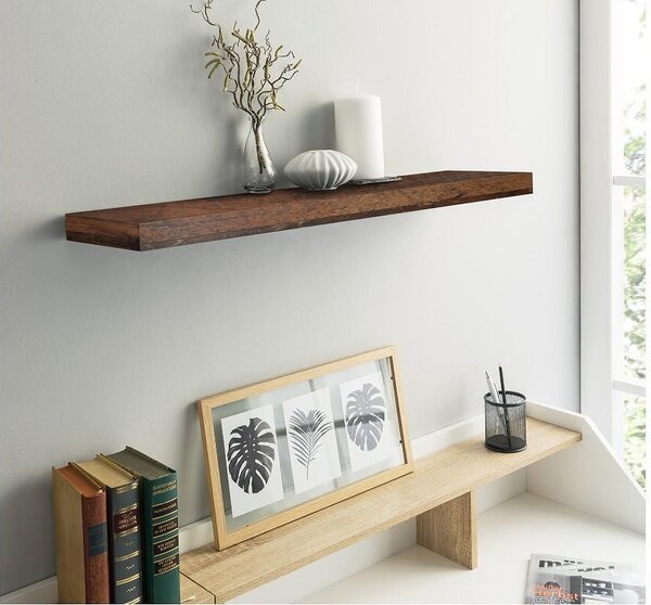 Стенна полица Shelvy 80 - 23.5 x 3.7 x 80 cm, различни цветове