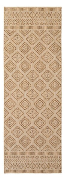 Бежова пътека за открито и закрито 80x250 cm Mira 1452 – Ayyildiz Carpets