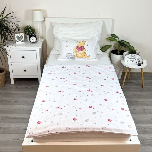 Бяло памучно детско спално бельо 100x135 cm WTP "Birthday party" – Jerry Fabrics