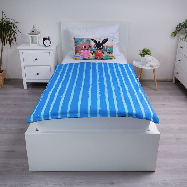 Памучно детско спално бельо 100x135 cm Bing Bunny "Tower" – Jerry Fabrics