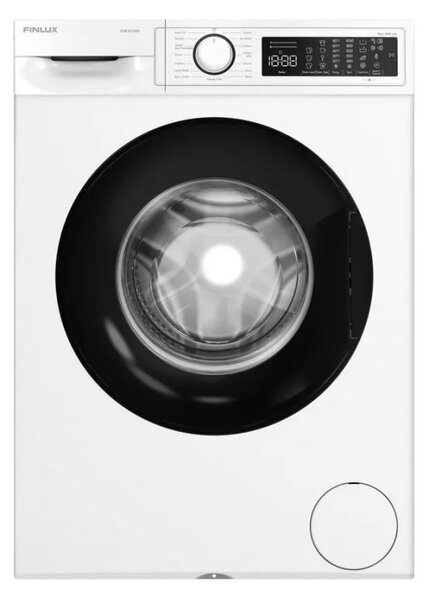 Пералня Finlux FXN 9111BD, Клас A, 15 програми, 9 кг, 1000 об/мин, Отложен старт, LED дисплей, Бял