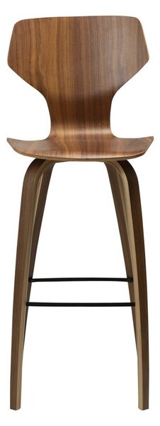 Бар стол в тъмно естествен цвят (височина на седалката 75 cm) S.I.T – DAN-FORM Denmark