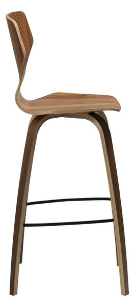 Бар стол в тъмно естествен цвят (височина на седалката 75 cm) S.I.T – DAN-FORM Denmark