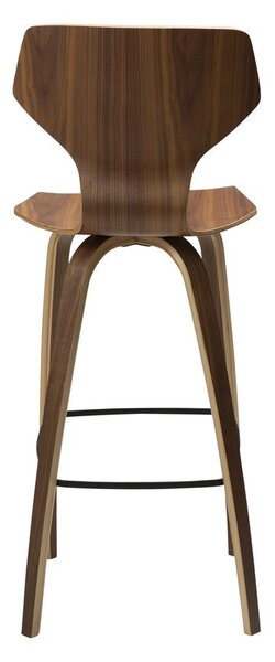 Бар стол в тъмно естествен цвят (височина на седалката 75 cm) S.I.T – DAN-FORM Denmark