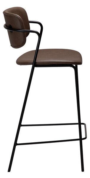 Кафяв бар стол (височина на седалката 67,5 cm) Zed – DAN-FORM Denmark