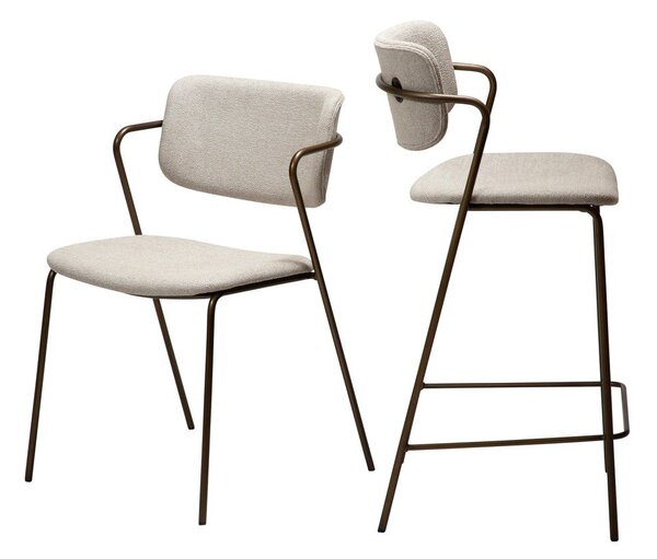 Сив бар стол (височина на седалката 67,5 cm) Zed – DAN-FORM Denmark