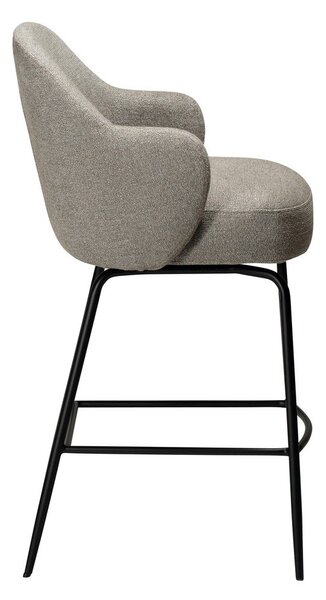 Бежов въртящ се бар стол (височина на седалката 70 cm) Bae – DAN-FORM Denmark