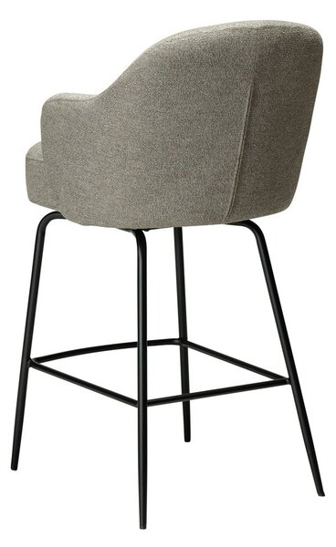 Бежов въртящ се бар стол (височина на седалката 70 cm) Bae – DAN-FORM Denmark