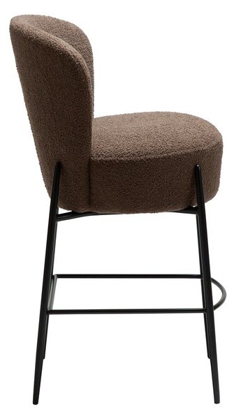 Кафяв бар стол (височина на седалката 68 cm) Orbit – DAN-FORM Denmark