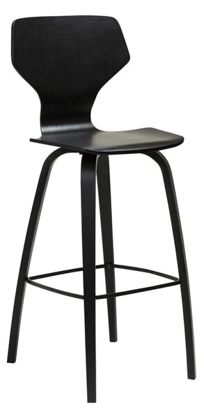 Черен бар стол (височина на седалката 75 cm) S.I.T – DAN-FORM Denmark