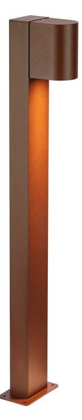 Markslöjd LED осветление за пътеки Alor, кафяво, IP65, височина 75 cm, с възможност за, Затъмняване, Кафяв / ръждив, Алуминий, Скандинавски
