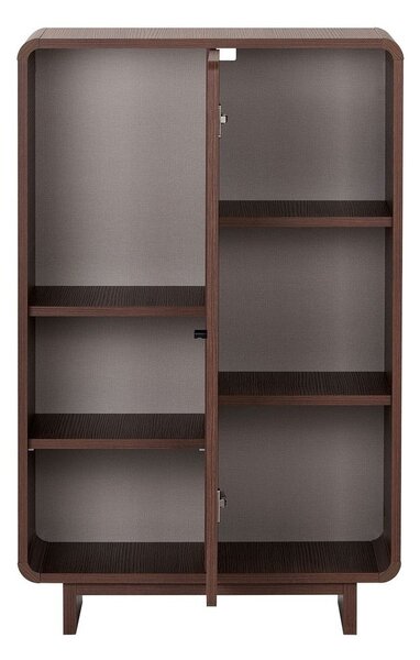 Шкафче от декор от орех в тъмно естествен цвят 70x110x34 cm Torina – Nordure