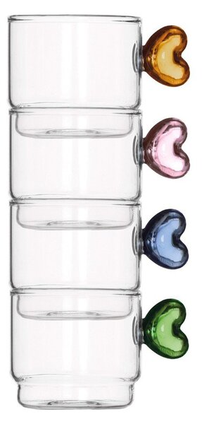Стъклени чаши в комплект 4 бр. 90 ml – Brandani