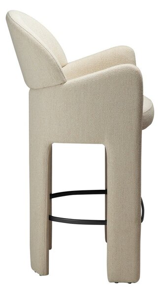 Бежов бар стол (височина на седалката 68,5 cm) Aole – DAN-FORM Denmark