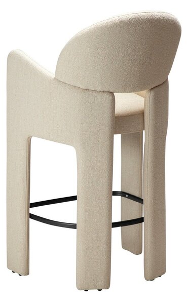 Бежов бар стол (височина на седалката 68,5 cm) Aole – DAN-FORM Denmark