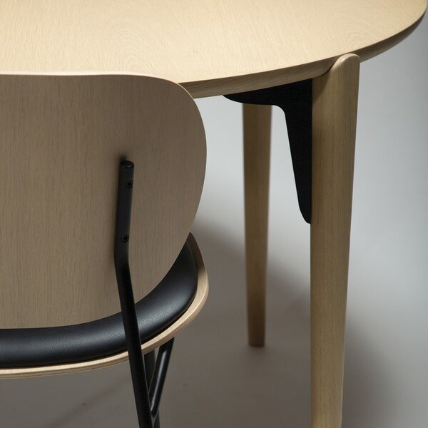 Кръгла трапезна маса от декор от дъб ø 122 cm Paragon – DAN-FORM Denmark