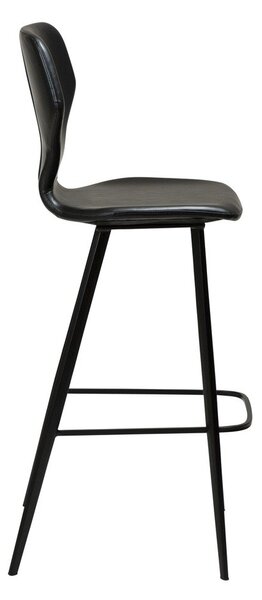 Черен бар стол (височина на седалката 79,5 cm) S.I.T – DAN-FORM Denmark