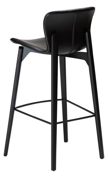 Черен бар стол (височина на седалката 68 cm) Paragon – DAN-FORM Denmark