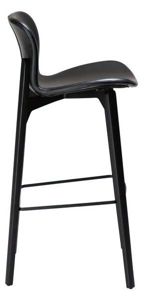 Черен бар стол (височина на седалката 68 cm) Paragon – DAN-FORM Denmark