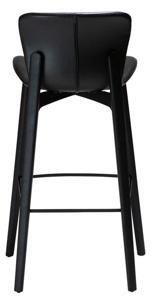 Черен бар стол (височина на седалката 68 cm) Paragon – DAN-FORM Denmark