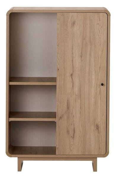 Шкафче от декор от дъб в светло естествен цвят 70x110x34 cm Torina – Nordure