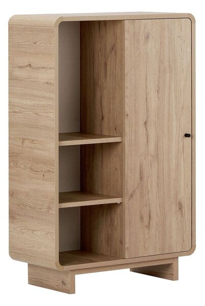 Шкафче от декор от дъб в светло естествен цвят 70x110x34 cm Torina – Nordure