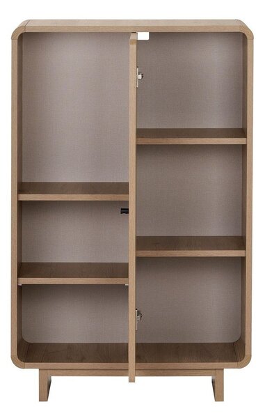 Шкафче от декор от дъб в светло естествен цвят 70x110x34 cm Torina – Nordure