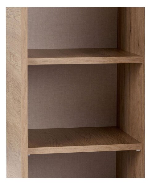 Шкафче от декор от дъб в светло естествен цвят 70x110x34 cm Torina – Nordure
