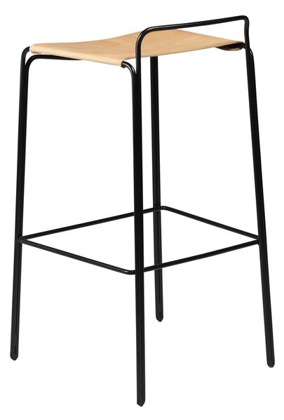 Кафяв бар стол (височина на седалката 77 cm) Paz – DAN-FORM Denmark