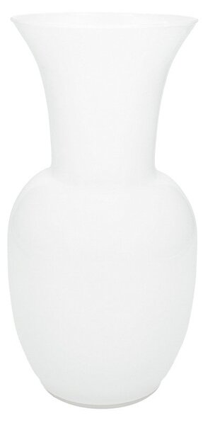Бяла стъклена ваза (височина 26 cm) – Brandani