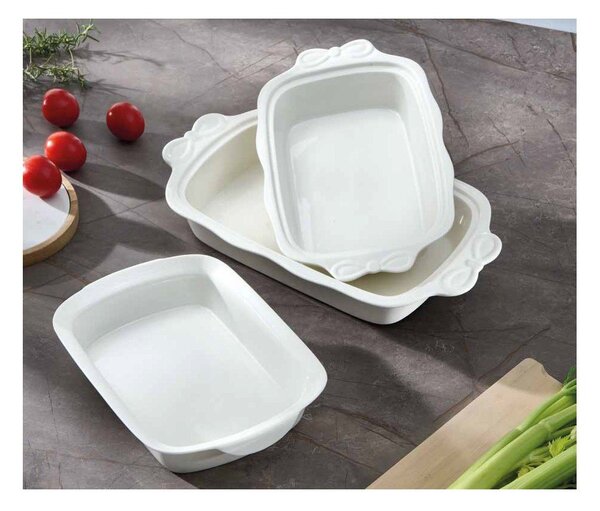 Съд за печене от костен порцелан 23x37,5 cm Fiocco – Brandani