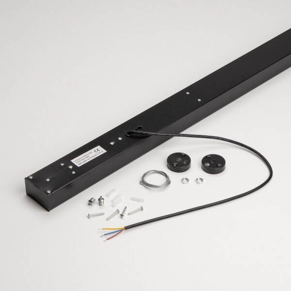 LED Таван за повърхностен монтаж висяща лампа CYNIDECO LED/30W/230V 4000K черен