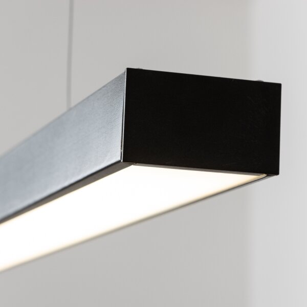 LED Таван за повърхностен монтаж висяща лампа CYNIDECO LED/30W/230V 4000K черен