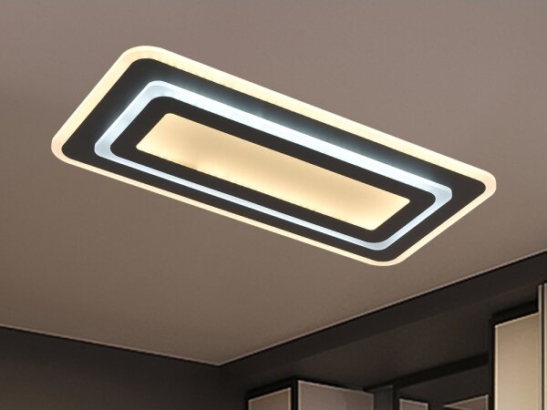 LED Димируемо таванно осветително тяло LED/85W/230V 3000-6500K + дистанционно управление