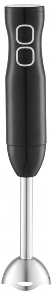 Пасатор Rosberg R51112MS, 400W, 2 скорости, Стоманен накрайник, Черен