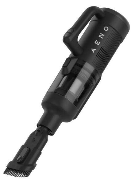 Вертикална прахосмукачка за сухо и мокро почистване 3в1 AENO ATC0001, 200W, Li-Ion 4000 mAh, 14 kPa, 1 л, Автономия до 45min, Самопочистване, SMART, Черен/сив