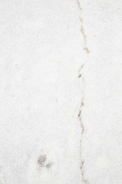 Кръгла масичка за кафе с мраморен плот в бял и златист цвят ø 70 cm Timpa – White Label