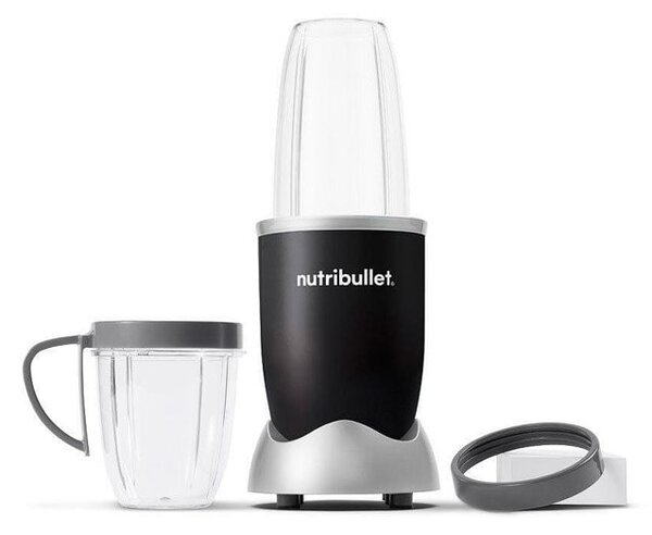 Блендер Nutribullet NB606B, 600W, вместимост 0.5 l, остриета от неръждаема стомана, черен