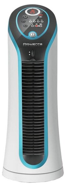 Вентилатор Rowenta Eole Compact VU6210F0, преносим, 3 скорости, 30W, таймер, електронен контролен панел, бял
