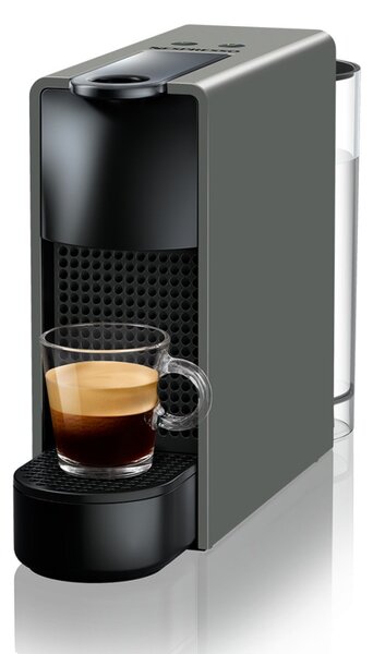 Кафемашина на капсули Nespresso Essenza Mini Grey, 1450W, 0.6л. резервоар, 19 бара, автоматично изключване след 9 минути, сива