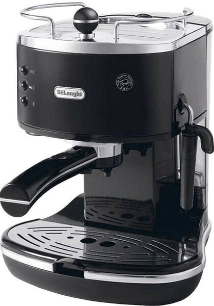 Кафемашина еспресо DeLonghi ECO311.BK, 1100W, 15 bar, поддържа E.S.E дози, черна