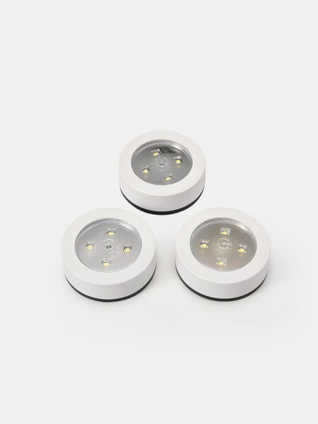 Sinsay - Подшкафни LED лампи за мебели 3 pack - бял