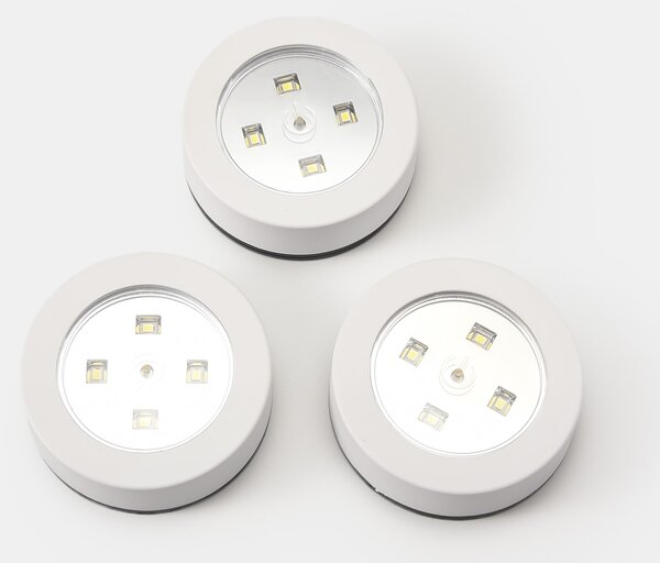Sinsay - Подшкафни LED лампи за мебели 3 pack - бял