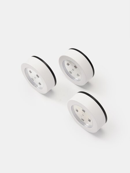 Sinsay - Подшкафни LED лампи за мебели 3 pack - бял