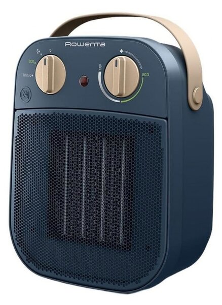 Вентилаторна печка Rowenta My Nomad SO8230F0, 1800W, 2 степени на мощност, IP21 защита, синя